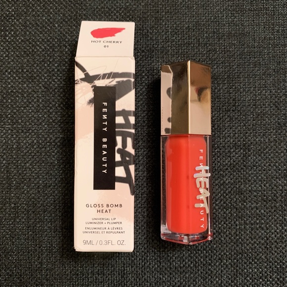 Fenty Beauty Makeup New Fenty Beauty Hot Cherry Gloss Bomb Heat